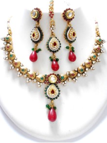 Polki Necklace Set